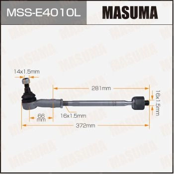 Тяга рулевая (комплект) MASUMA 1440256394 MSS-E4010L 5L ZICG изображение 0