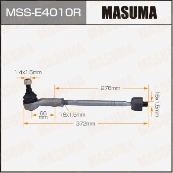 Тяга рулевая (комплект) MASUMA 1440256395 MSS-E4010R R 0I5MDI изображение 0