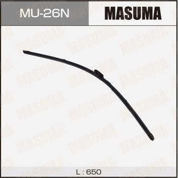 Щетка стеклоочистителя 26' (650мм) бескаркасная, крепление VATL 5.1 MASUMA MU-26N 0J B1SD 1440256429