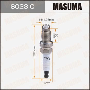 Свеча зажигания никелевая BKR5EKUD (6503) MASUMA 1440256512 S023C WK2 Y0