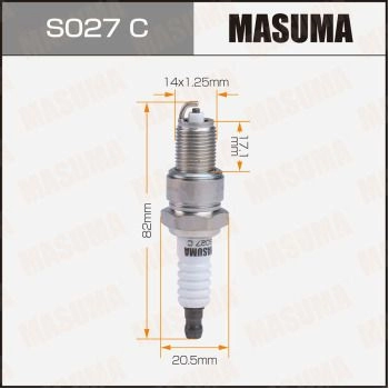 Свеча зажигания никелевая BPR5EY (2828) MASUMA 1440256516 AORD YU8 S027C