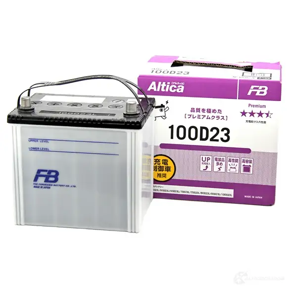 Аккумулятор fb altica premium FURUKAWA BATTERY 100D23R X KN0VF 1439695067