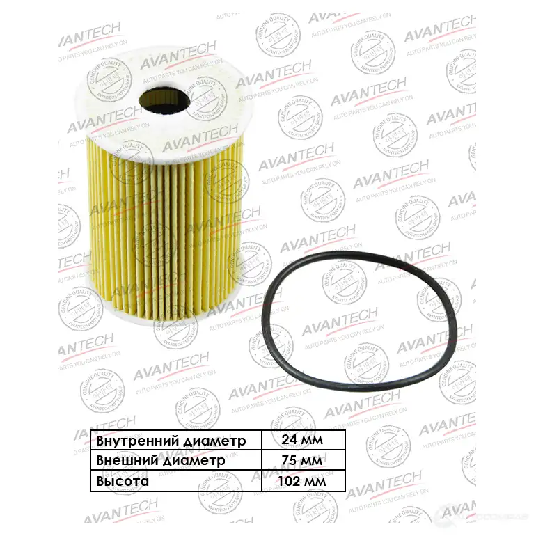 Фильтр масляный AVANTECH HB RLW OF0209 1420571568