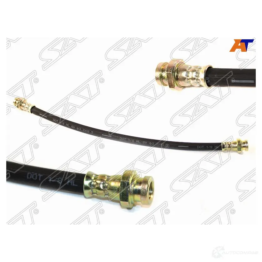 Шланг тормозной задний (Таиланд) MMC DELICA SPACE GEAR/L300/L400/PAJERO MINI 86-04 SAT ST-MB058595 N0X AT77 1422812586