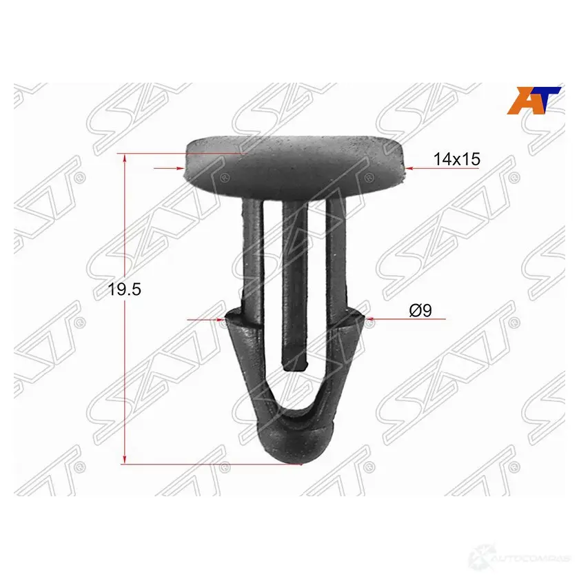Клипса фиксатор TOYOTA/LEXUS (1 шт.) SAT 1440540261 ST-M10277 TKSW7 U