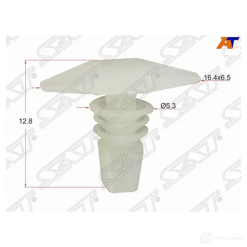 Клипса фиксатор HONDA (1 шт.) SAT 2IZ7S U 1440519395 ST-KJ-2280