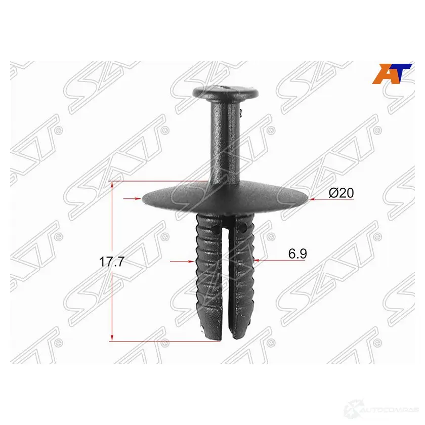 Клипса BMW/MINI (1 шт.) SAT ST-KE-147 1440511987 N ESSSR