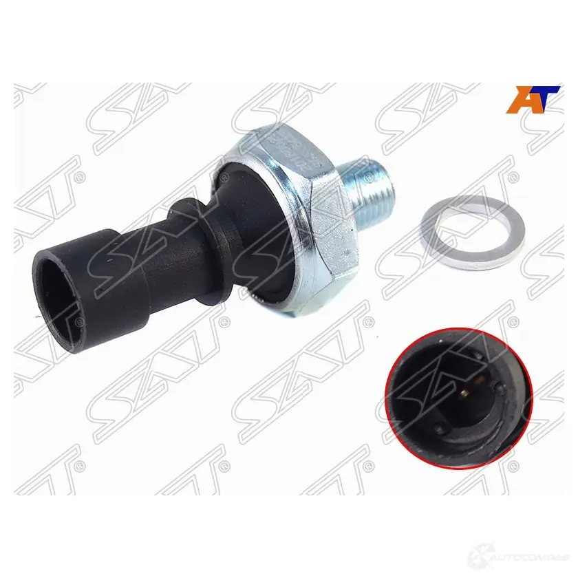 Датчик давления масла OPEL Astra G/H/J/Corsa C/D/Zafira B/C/Vectra C 02- SAT ST-55354325 1440517021 QV4FP H