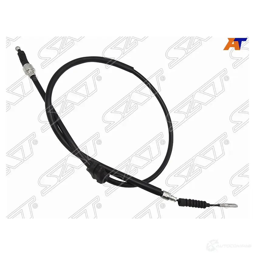 Трос ручного тормоза AUDI 80 IV/90 III 88-94 правый SAT ST-52-0022 8ISV MJ 1440547826 изображение 0