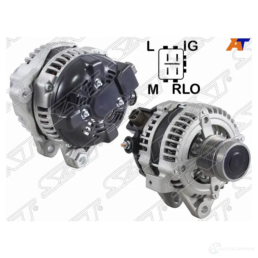 Генератор TOYOTA RAV4 ACA31L/ACA33L 2AZFE 07-12 SAT ST-27060-28361 1440545463 BW N12
