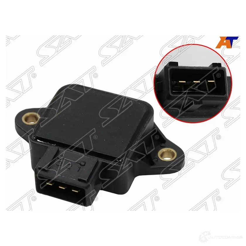 Датчик положения дроссельной заслонки CITROEN Berlingo/PEUGEOT 206/306/406/TOYOTA Avensis/Corolla E1 SAT 1440515349 HCEOG0 M ST-1628.L1