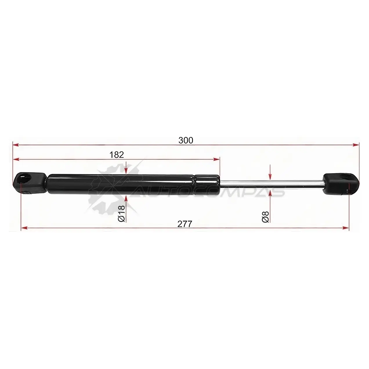 Амортизатор крышки багажника AUDI A4 94-01/TT 98-06/SKODA FABIA 99-07/VOLKSWAGEN BORA 98-05/PASSAT96 SAT ST6Y5827550A MW2Y 37 1422833645