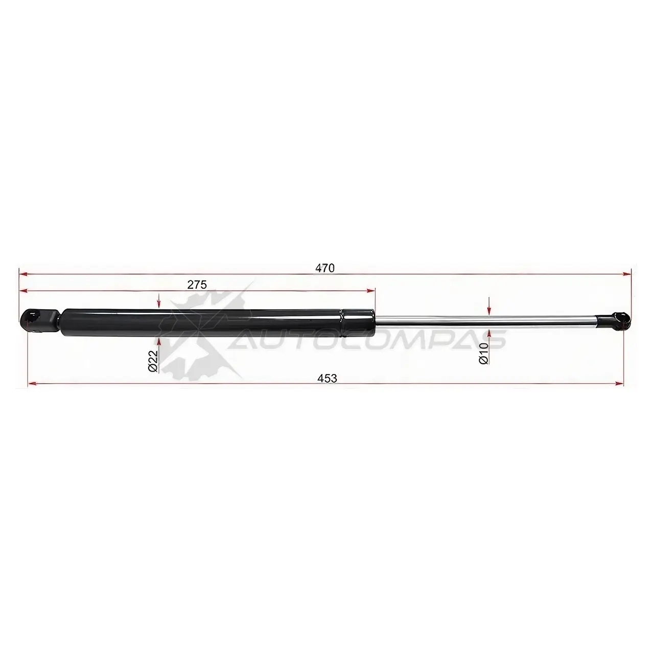 Амортизатор крышки багажника VOLKSWAGEN GOLF V 03 SAT W LPAW ST1K6827550E 1422833518