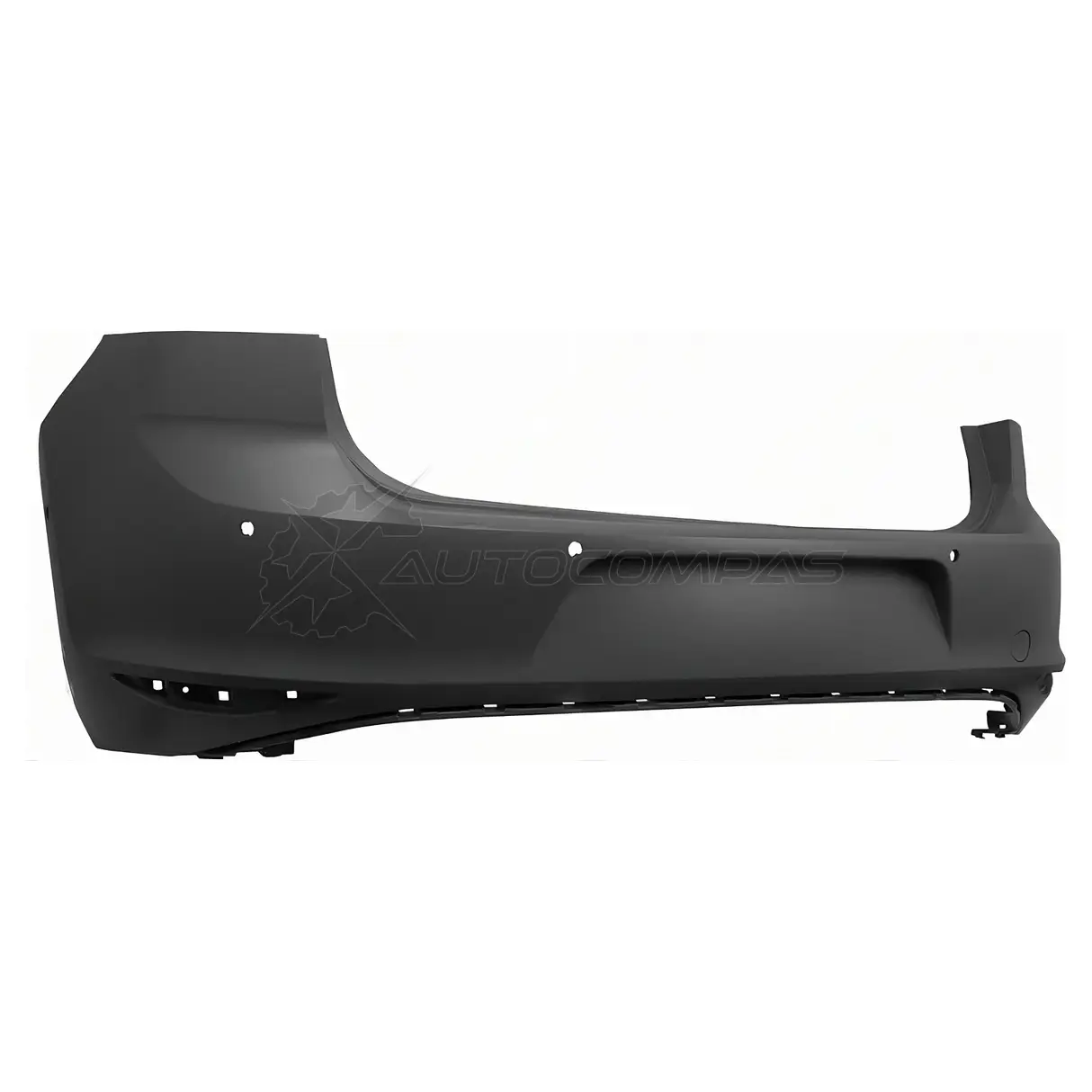 Бампер задний VW GOLF VII 12-16 6 отверстий под сонары SAT 1440985668 2Q PS2G STVW18087E0