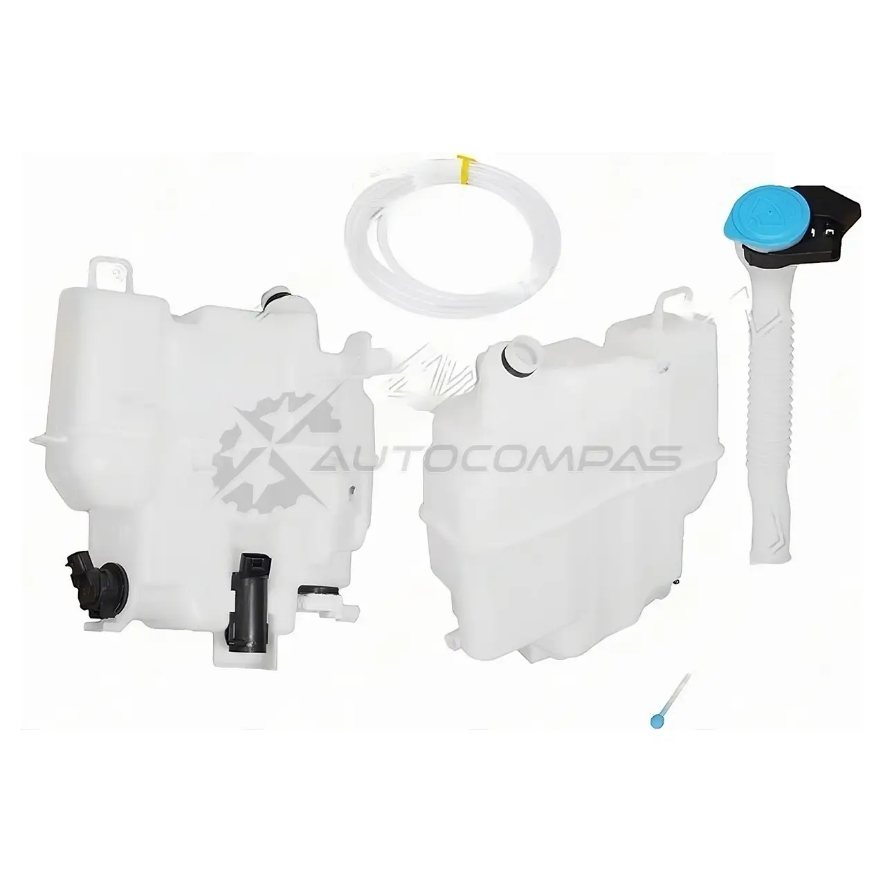 Бачок омывателя MAZDA 3 13-18/MAZDA 6 12-18 с горловиной(MZ6), 2 мотора, датчик уровня (большой) SAT STMZ27101B0 1422875945 9IN FDUA