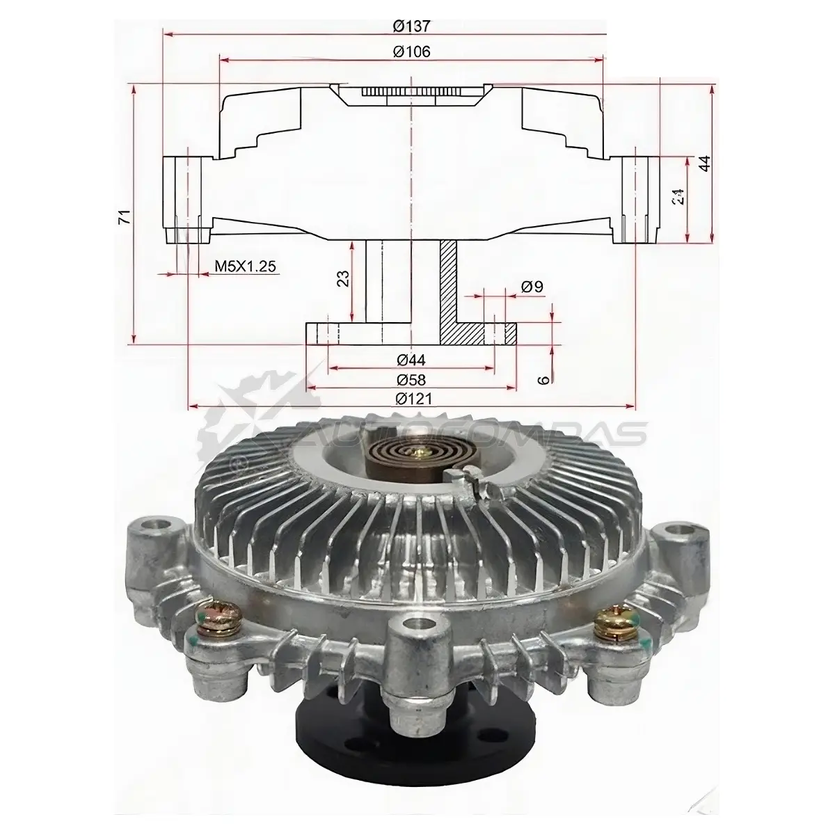 Вискомуфта Toyota LITEACE/TOWN ACE NOAH 3SFE 96 SAT SV YIFM 1422822373 ST1621074020