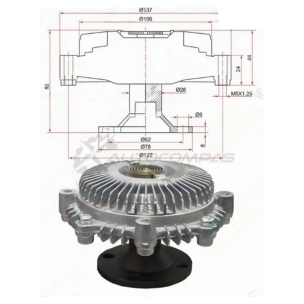 Вискомуфта Toyota MARK2,CHASER,CRESTA 1GFE BEAMS 98 SAT ST1621070090 1422822375 Q N6WGBC изображение 0