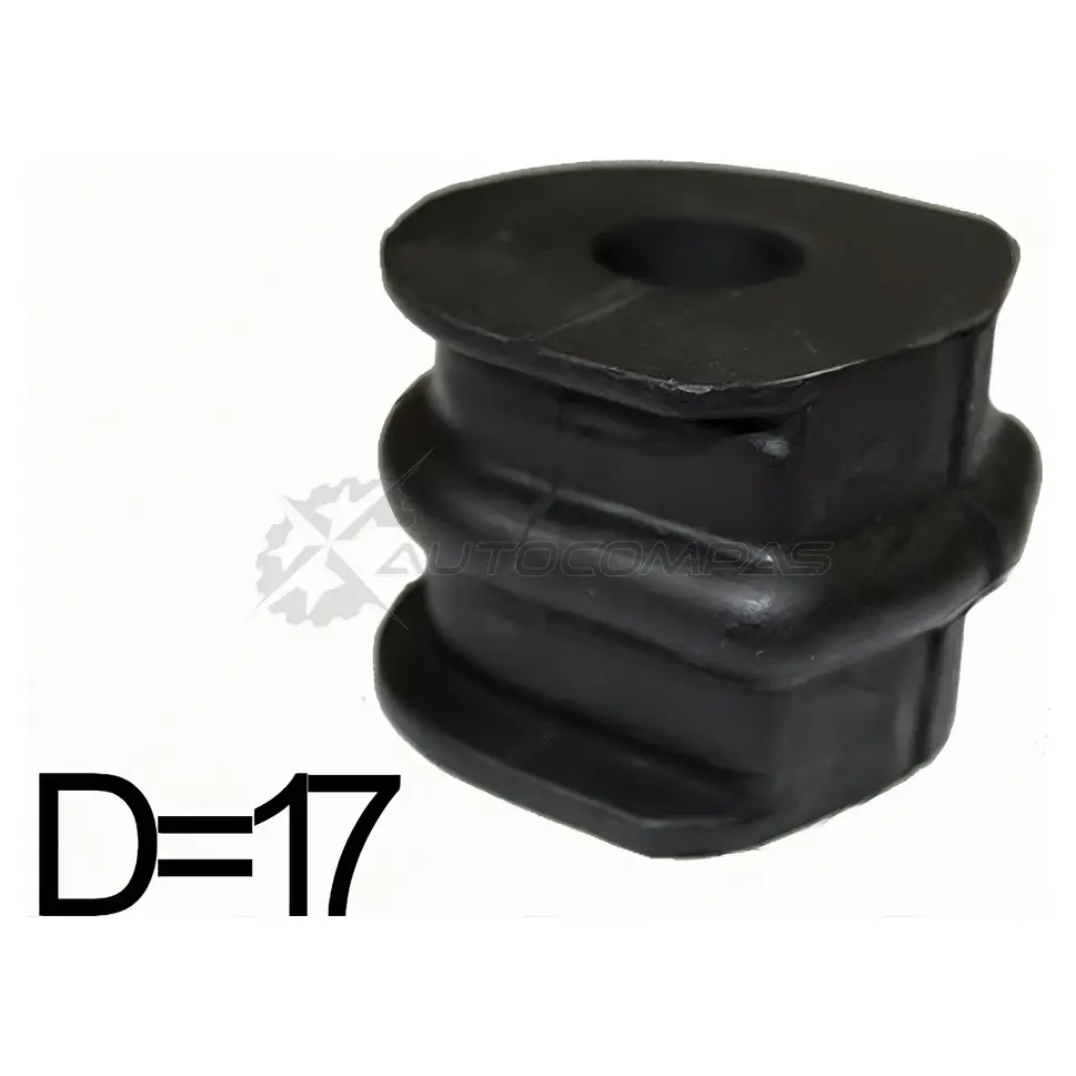 Втулка заднего стабилизатора D=17 NISSAN X-TRAIL 07-14/QASHQAI/DUALIS 06-13 SAT ST54613JG17C 1422817892 F1HNB U изображение 0
