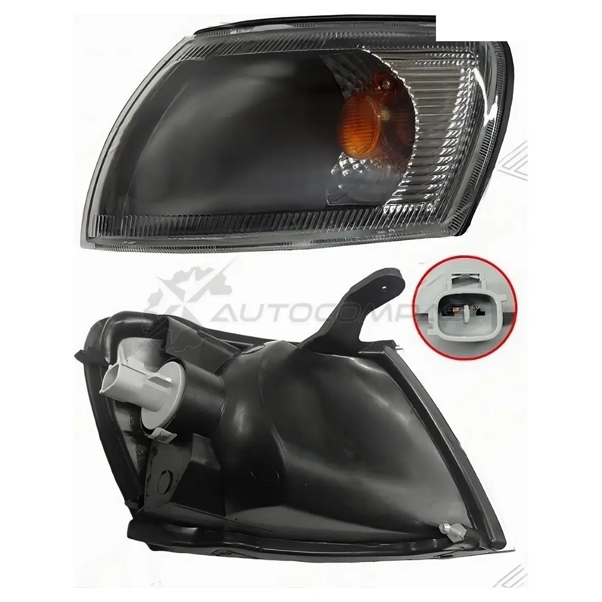 Габарит Toyota CALDINA/CARINA E 92-02 слева черный хрусталь SAT ST2121580BL 1422824170 VSWHJR P