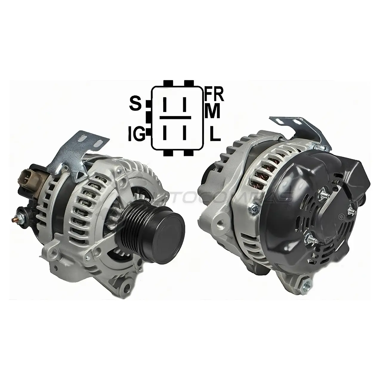 Генератор Toyota CAMRY/MARK X ZIO 2.4 07-/RAV4 2.4 05-08 2AZ 12V 100A(восстановленный) SAT 1440544911 ST850052 HPMBT 0 изображение 0