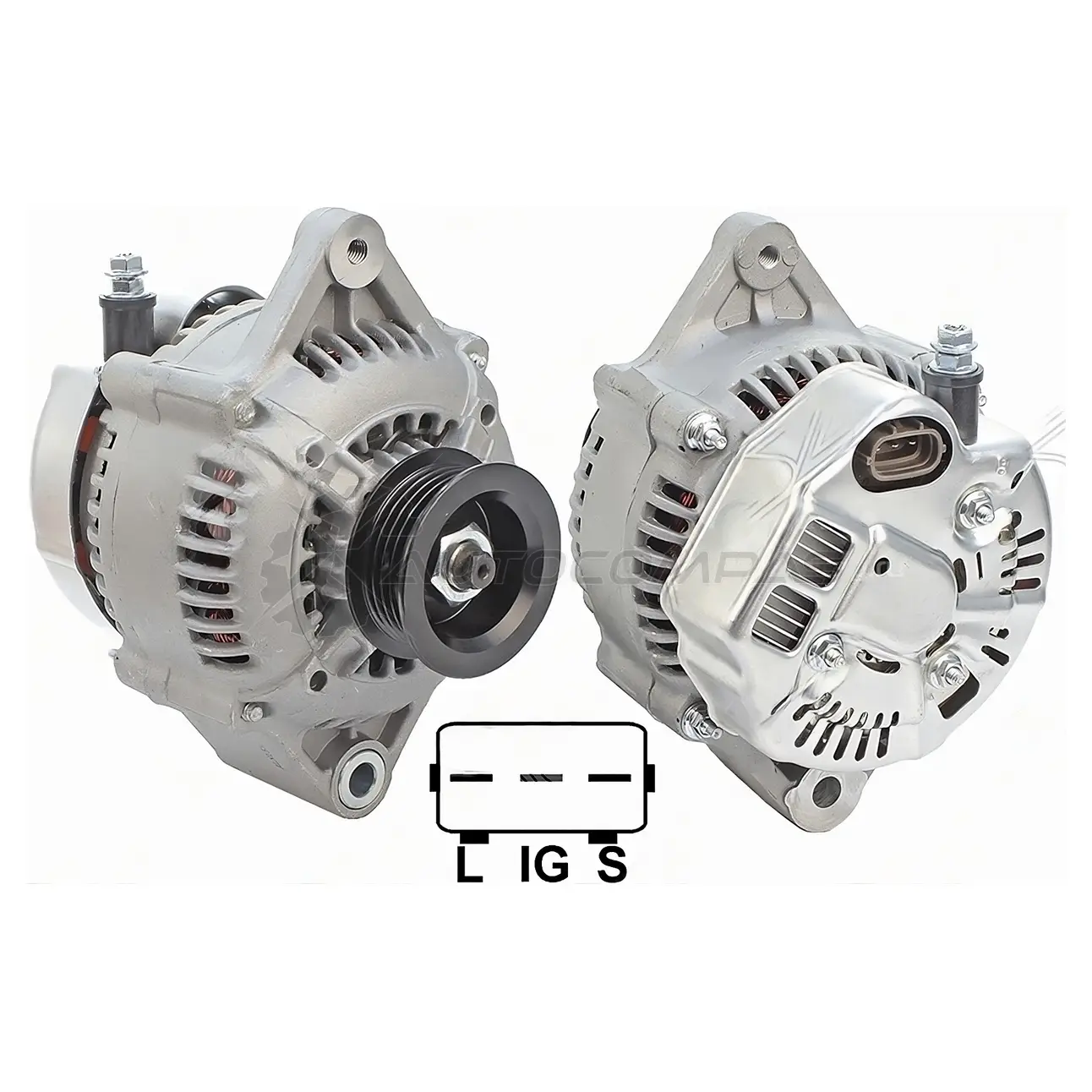 Генератор Toyota HILUX 98-05 /HIACE 98-06 /LAND CRUISER PRADO 96-02 2/3ZFE 12V 70A SAT Z BKAH ST2706075150 1440542285 изображение 0