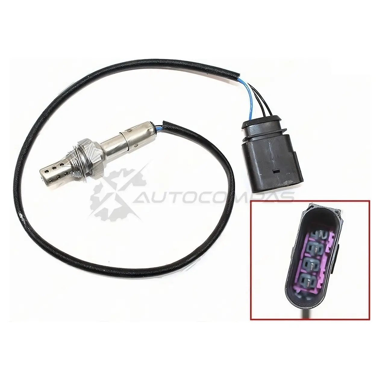 Лямбда зонд, кислородный датчик VAG OCTAVIA 97-10/FABIA 99-07/CADDY 95-04/GOLF 97-05 SAT 1422833437 ST06A906262 PC3 59