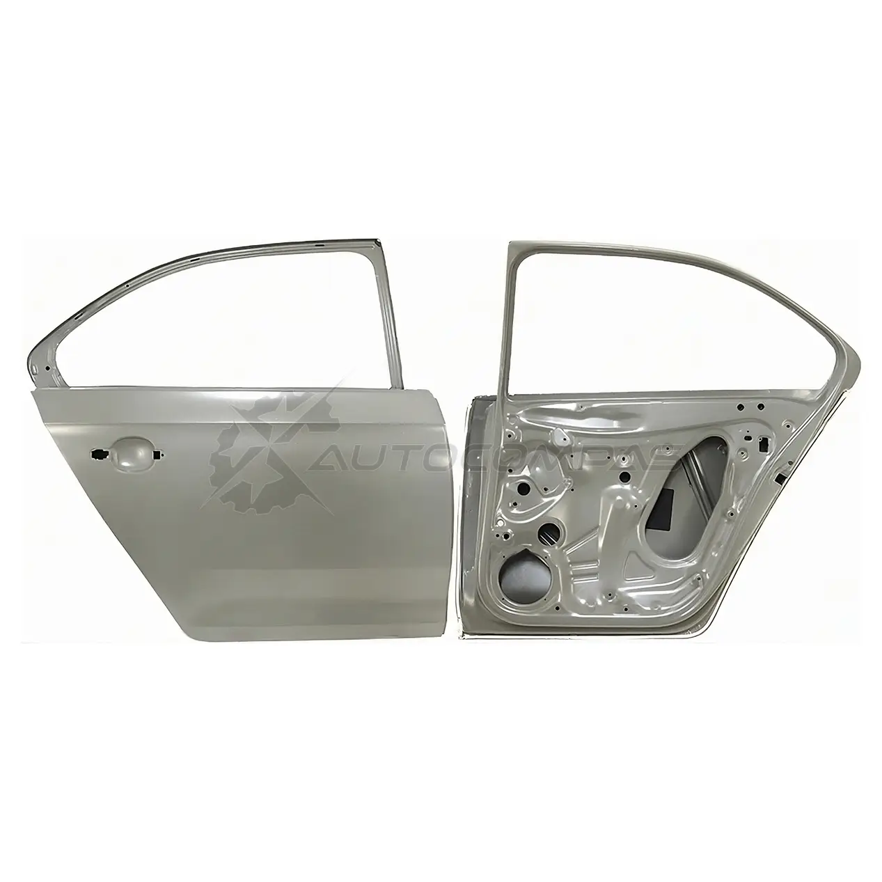 Дверь задняя SKODA RAPID 12-20, 20- / VW POLO 20- справа SAT F1LDMU I 1422834118 STSDR10411