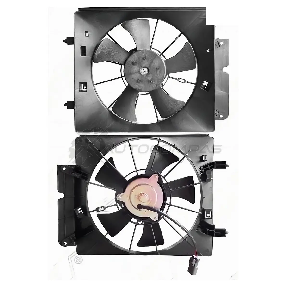 Диффузор радиатора кондиционера в сборе HONDA CR-V 01-06 SAT 1DVA5T V 1422803738 STHD662030 изображение 0
