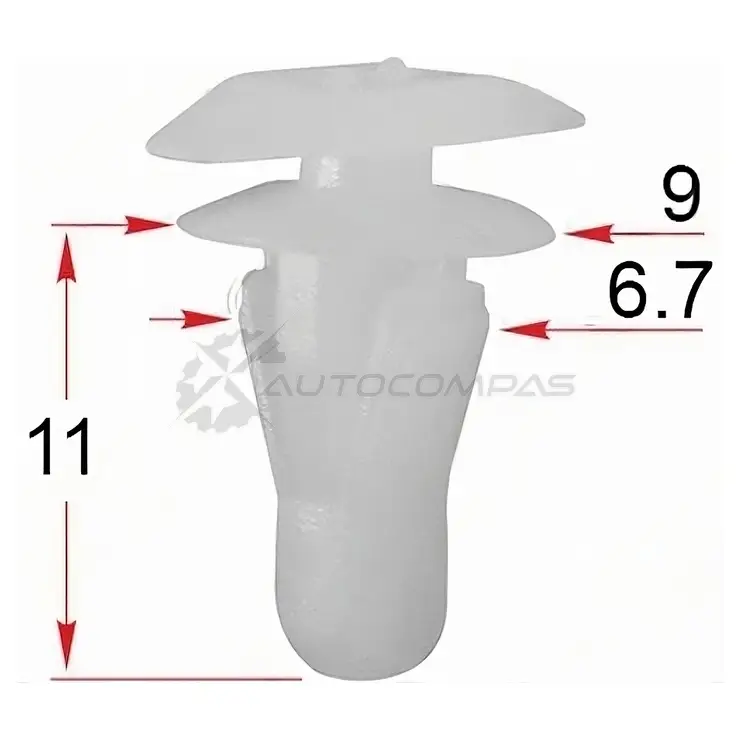 Клипса крепёжная HYUNDAI/KIA (1шт.) SAT 94OU S 1440987255 ST120015