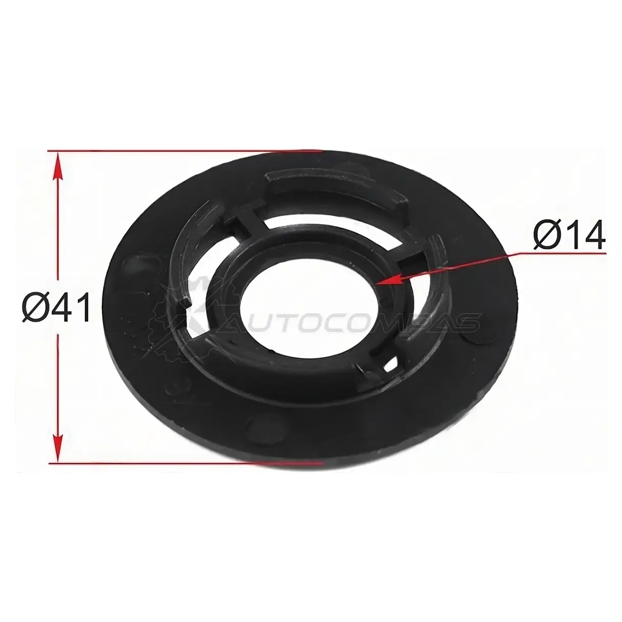 Клипса крепления коврика салона VAG (1 шт.) SAT V2D IML STM12454 1440546493