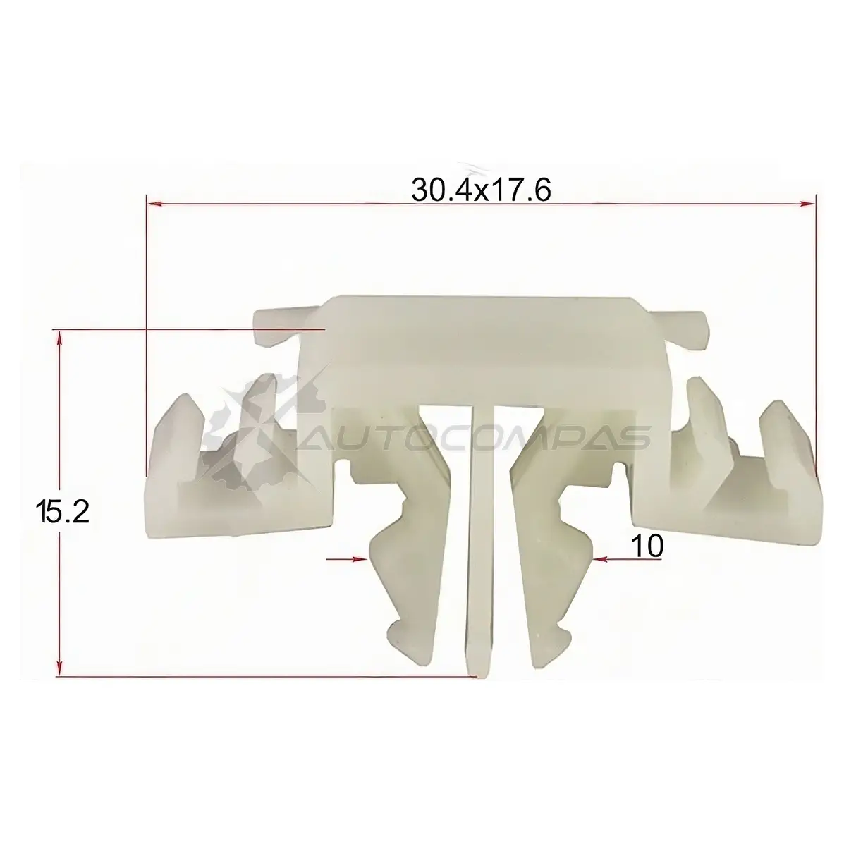 Клипса молдинга BMW E36 M3 (1 шт.) SAT STKE008 1440511991 9EL M4D