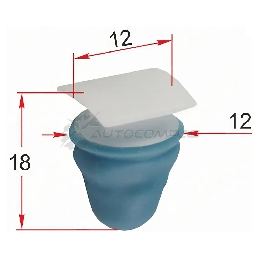 Клипса молдинга VAG (1 шт.) SAT LNB UNW 1440546503 STKE385