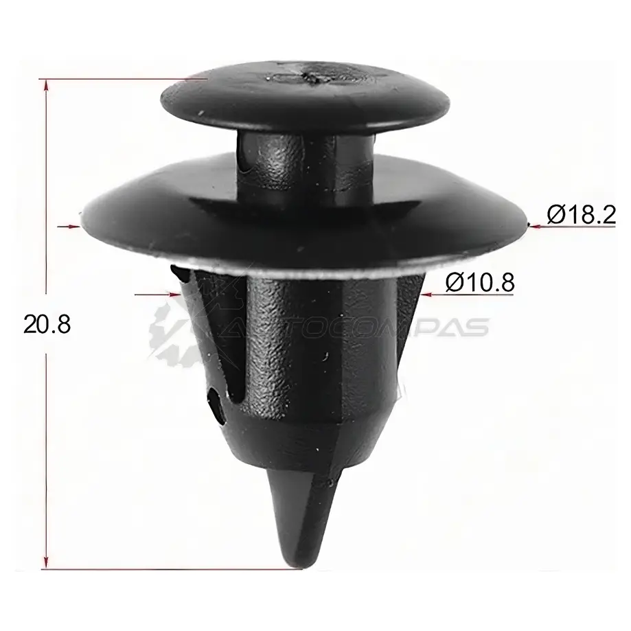 Клипса обшивки двери Toyota/LEXUS (1 шт.) SAT 1440540353 STKJ2228 7Y BXDLU