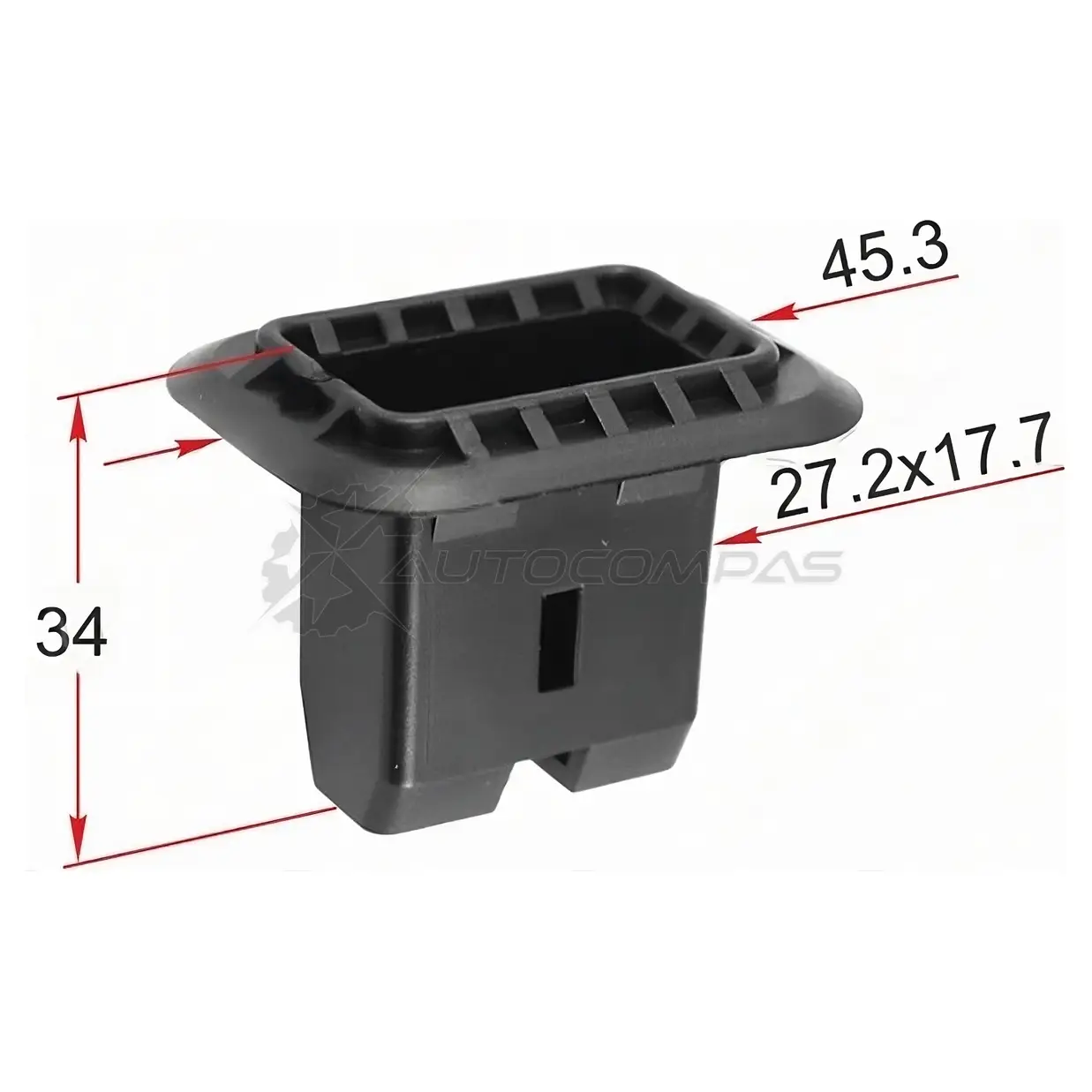 Клипса обшивки кузова VAG (1 шт.) SAT GXT D36 STKE379 1440546472