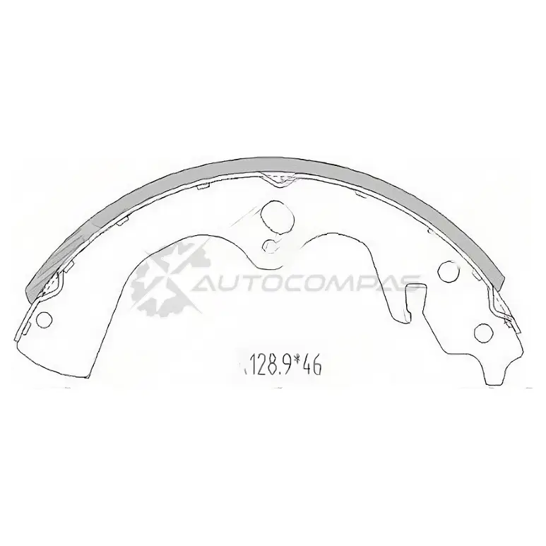 Колодки барабанные задние KIA SPORTAGE 93-05 SAT P H7T1KM ST0K0452638Z 1440522067