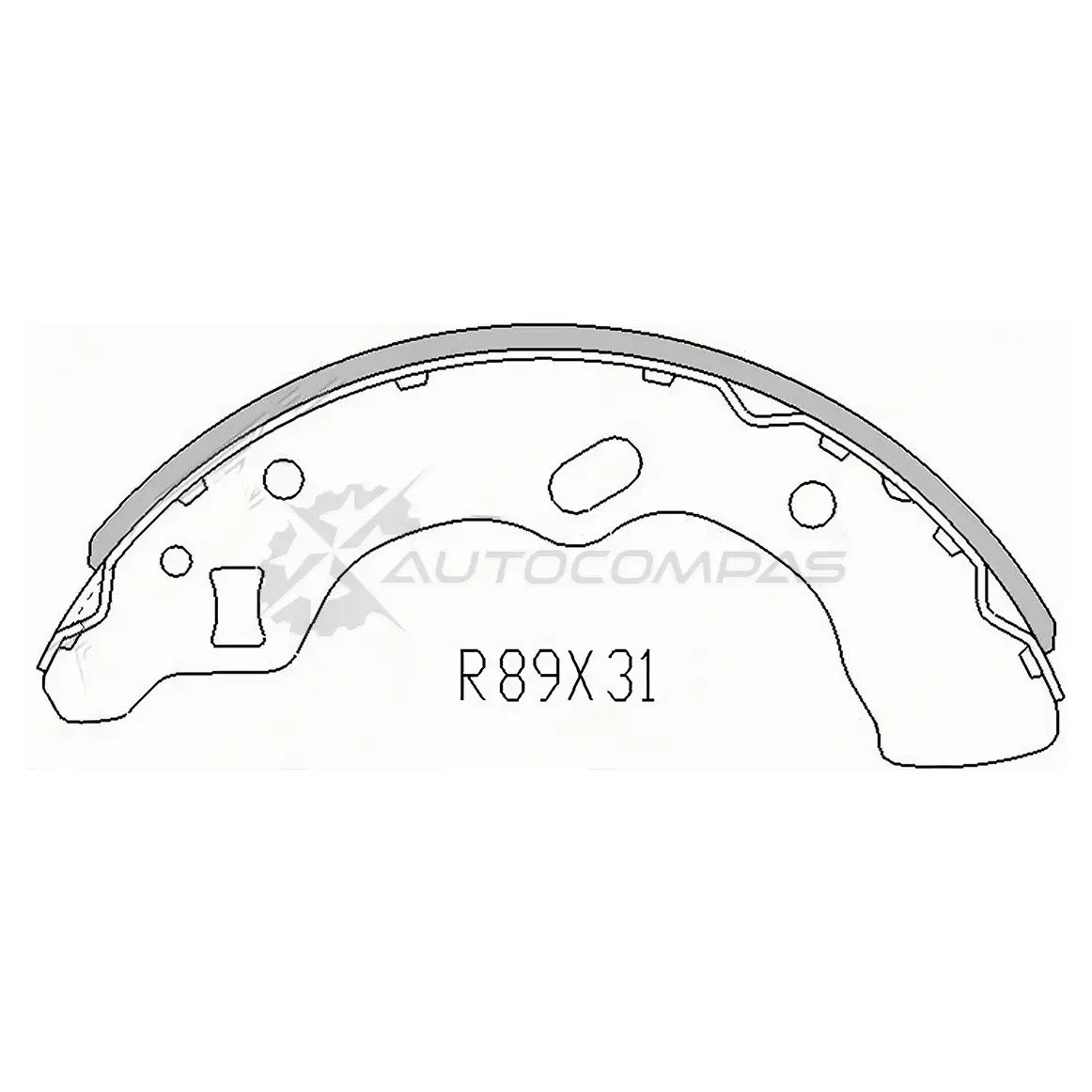 Тормозные колодки задние MAZDA DEMIO DW 96-02 SAT IMA SG8N 1440528297 STD1Y12638ZB изображение 0