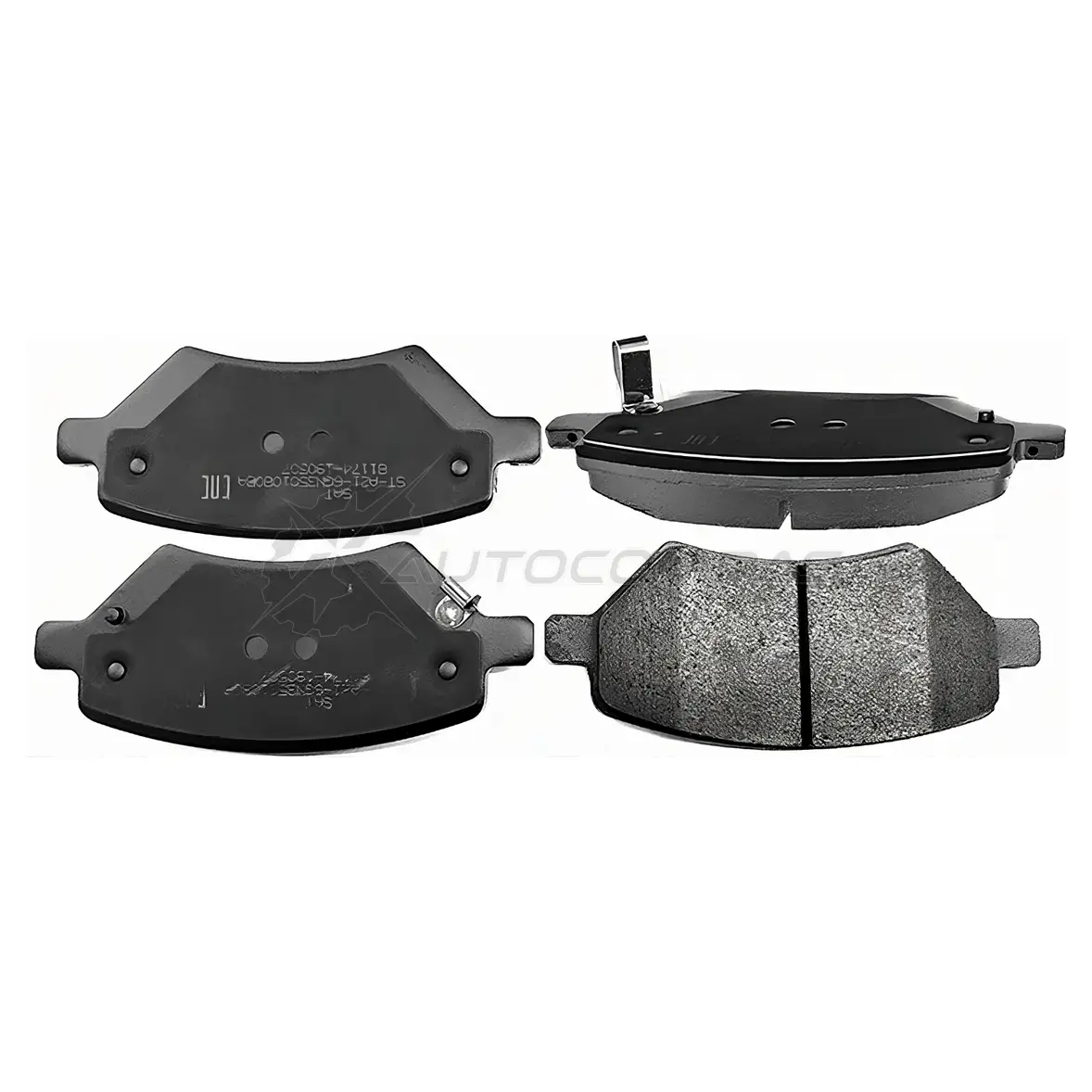 Тормозные колодки передние CHERY AMULET/QQ/TIGGO 06 SAT J3L 6E STA216GN3501080BA 1440513169 изображение 0
