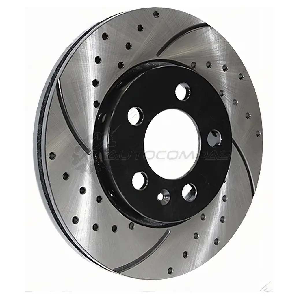 Комплект дисков тормозных передний перфорированные VOLKSWAGEN POLO 10-/AUDI A1 11-/SKODA FABIA 00 SAT 1422833267 VD719 IU ST6R615301PF