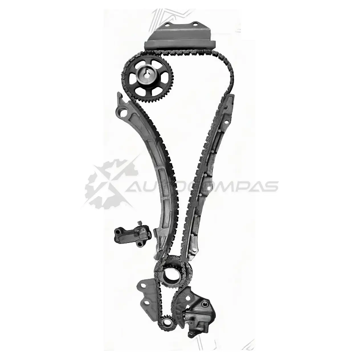 Комплект цепи ГРМ HONDA ACCORD 08-/CROSSTOUR/TSX K24Z2/K24Z3 SAT 1422876139 IV TVI TKHD242A
