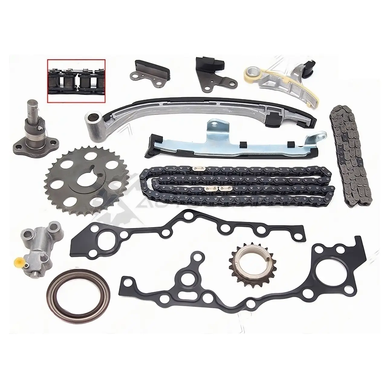 Комплект цепи ГРМ Toyota 3RZ-FE 94 SAT TKTY308A 7 Z7BE 1422874848