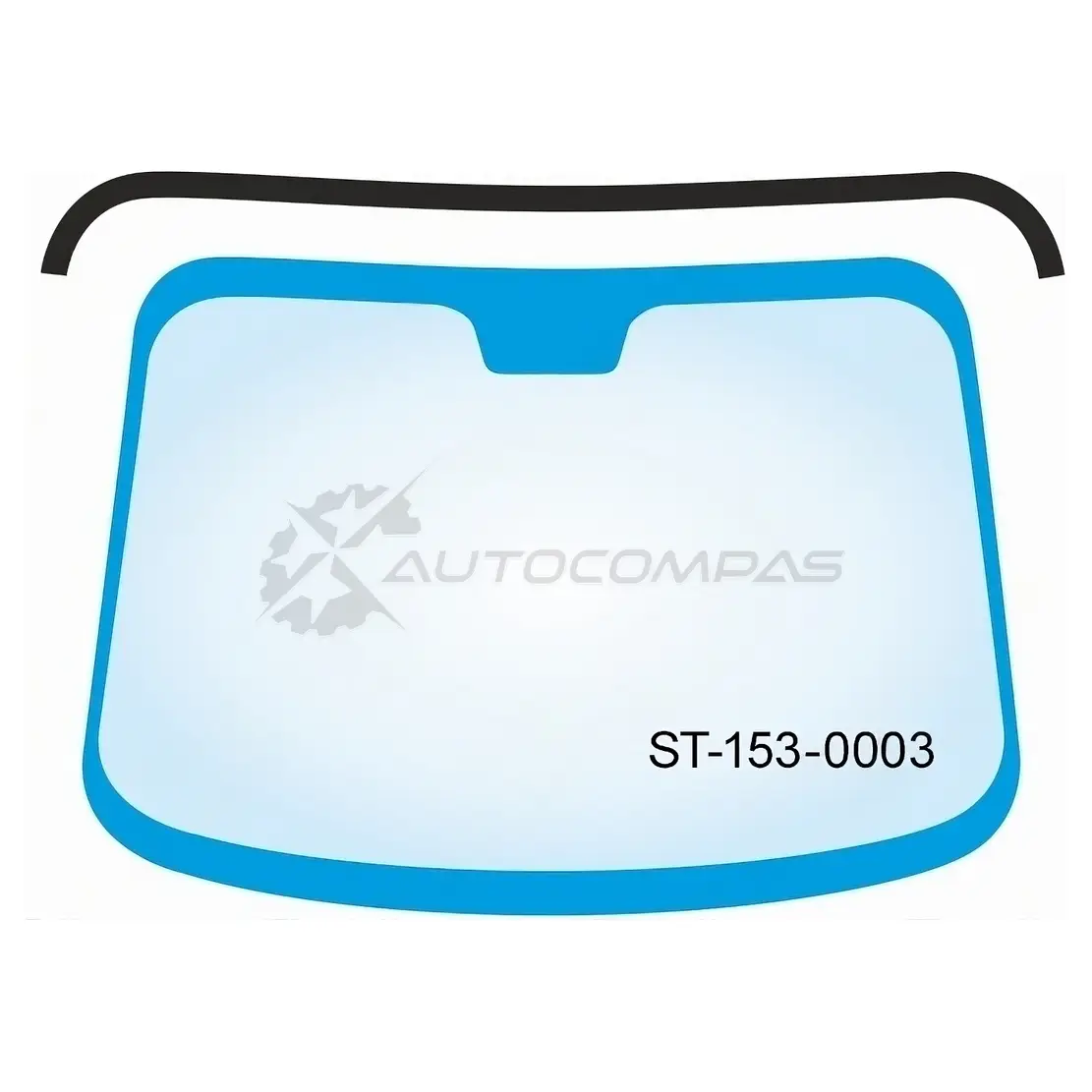 Молдинг лобового стекла верхний Toyota LAND CRUISER 100 98-07 SAT 1440544332 ST1530003 109 2X
