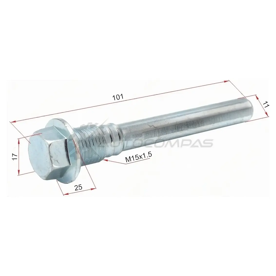 Направляющая переднего суппорта HONDA CR-V RD1 SAT 1422888903 ST45235SM4A01 DJ 895JH изображение 0