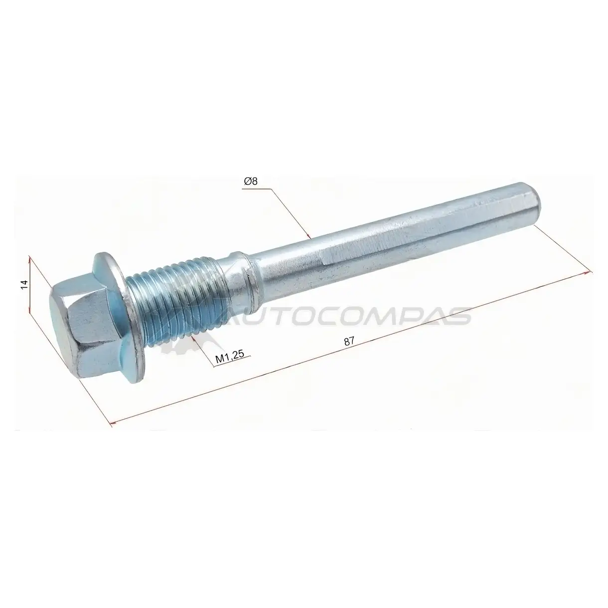 Направляющая суппорта зад нижняя GREAT WALL HOVER H5 SAT 8HB EH ST3502116K00 1440518408