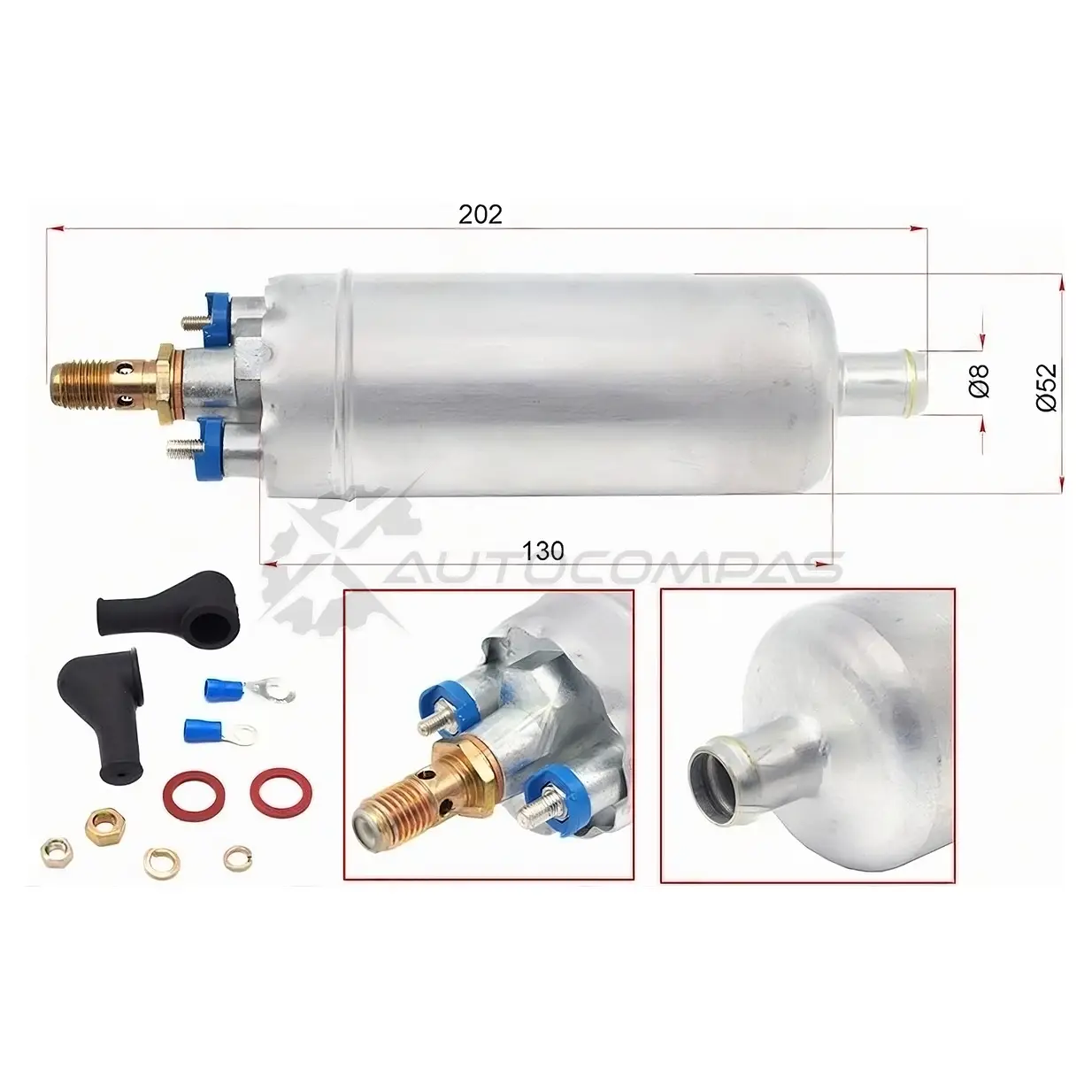 Топливный насос MERCEDES W124/126/140/201/202/210 95 SAT STA0020918801 M 6OMN 1440516200