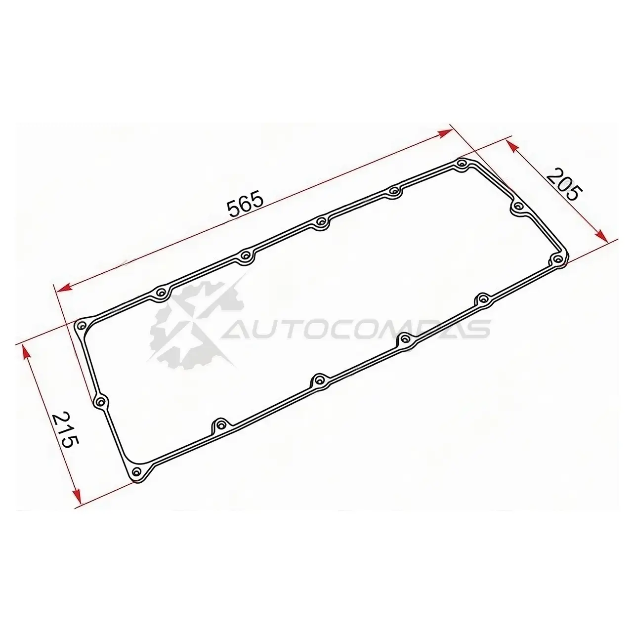 Прокладка клапанной крышки Isuzu ELF SAT PZZ CX3 1422807776 K8979453380