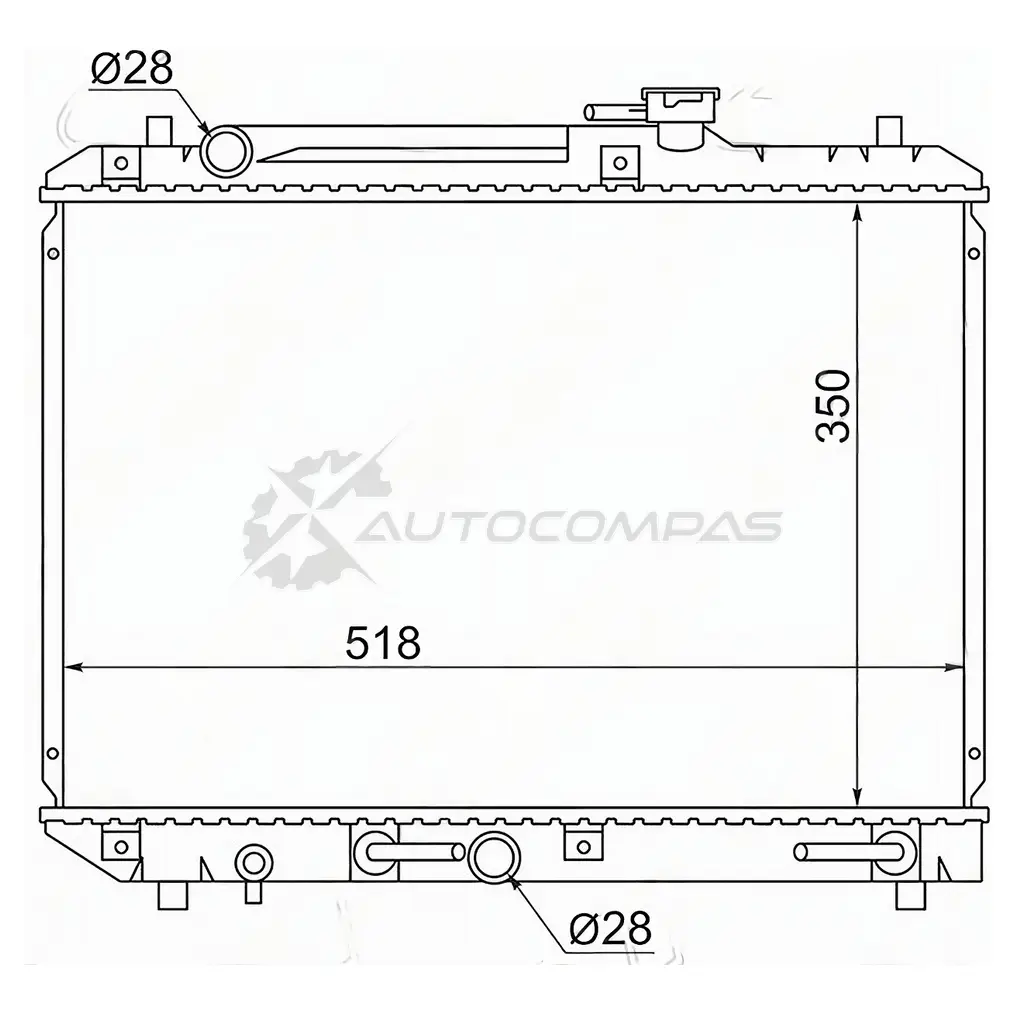 Радиатор Сузуки Лиана 1.6 Купить