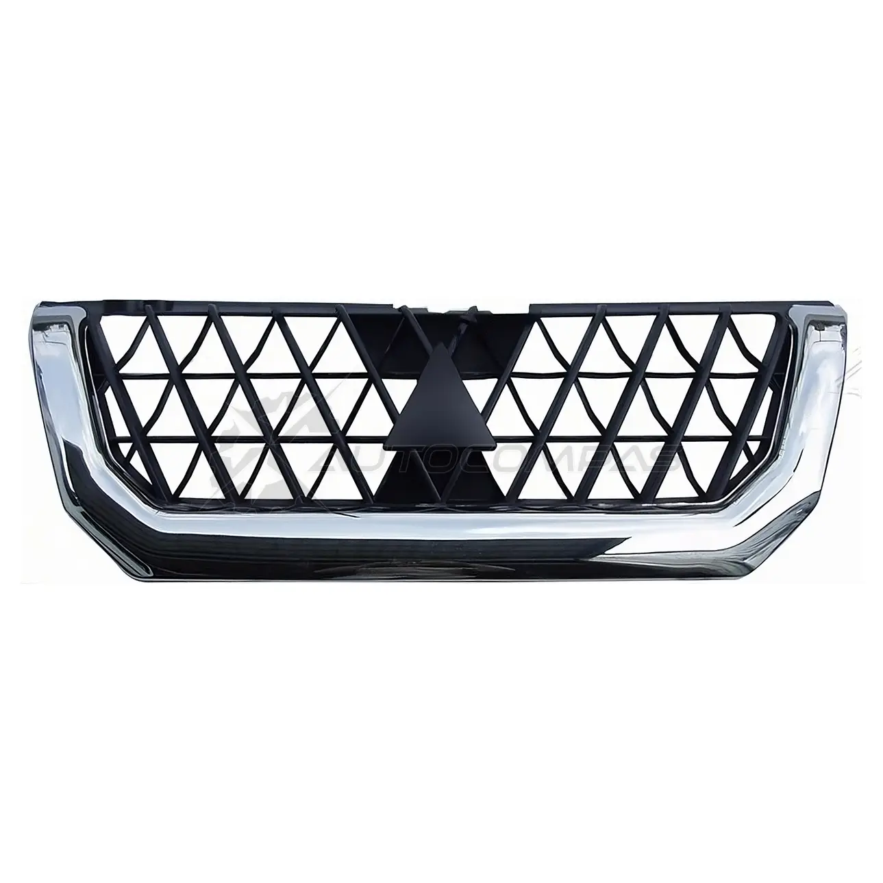 Решетка радиатора MITSUBISHI PAJERO SPORT 00-08 хром SAT 1422813909 STMBY7093B0 UMK H8 изображение 0