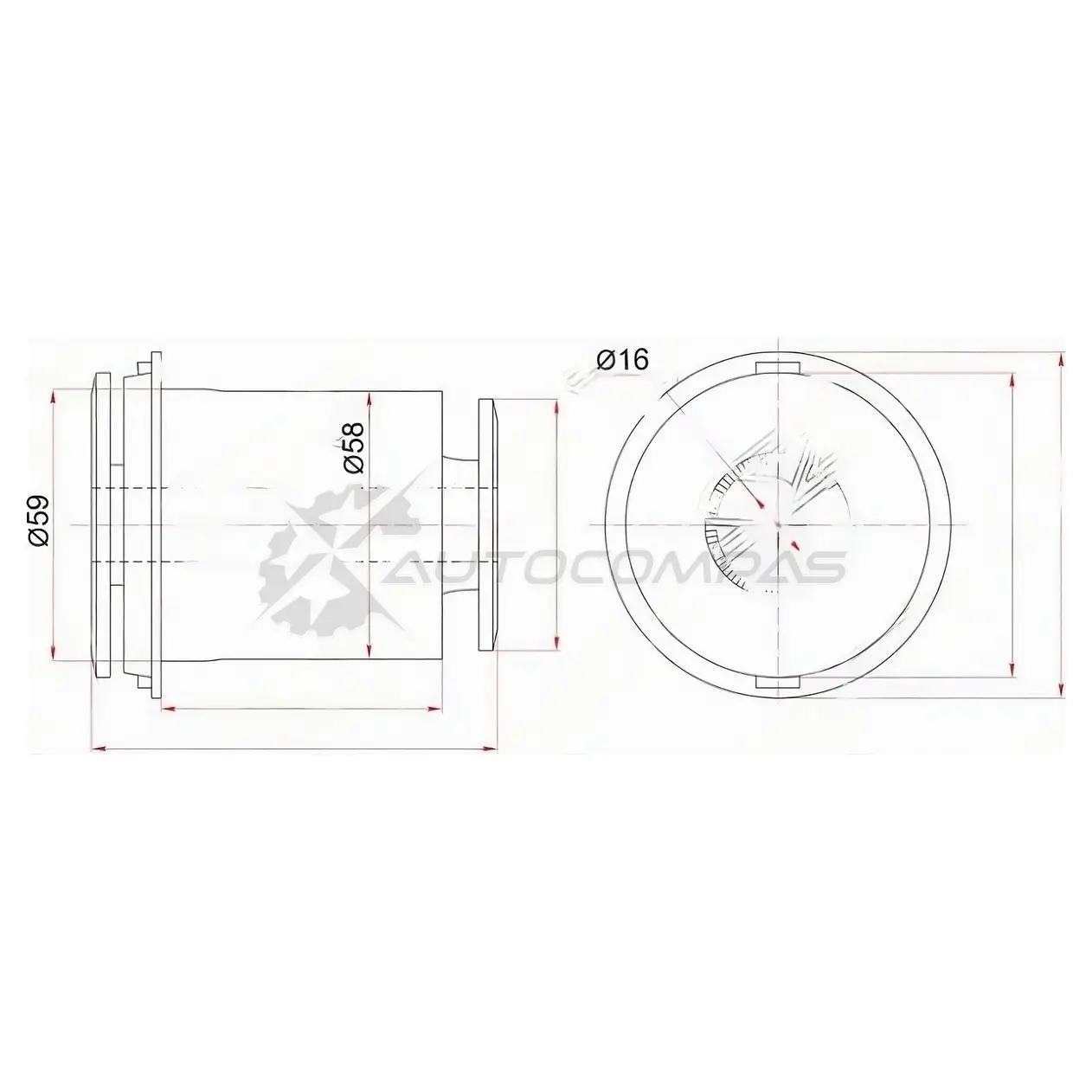 Сайлентблок задний переднего нижнего рычага Toyota 4RUNNER/FJ CRUISER/LAND CRUISER PRADO/LEXUS GX460 09 SAT 1422825090 H953N E5 ST4865560050