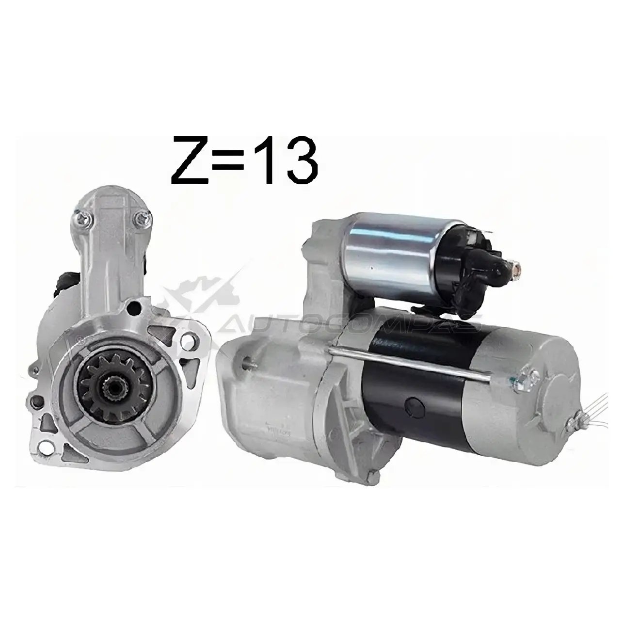 Стартер Mitsubishi 4D55T/4D56T/4D65T/D4BH 12V 2.2kW Z=13 CW (вылет бендикса 3,5мм) SAT C 1VO9 1440523118 STMD164977N изображение 0