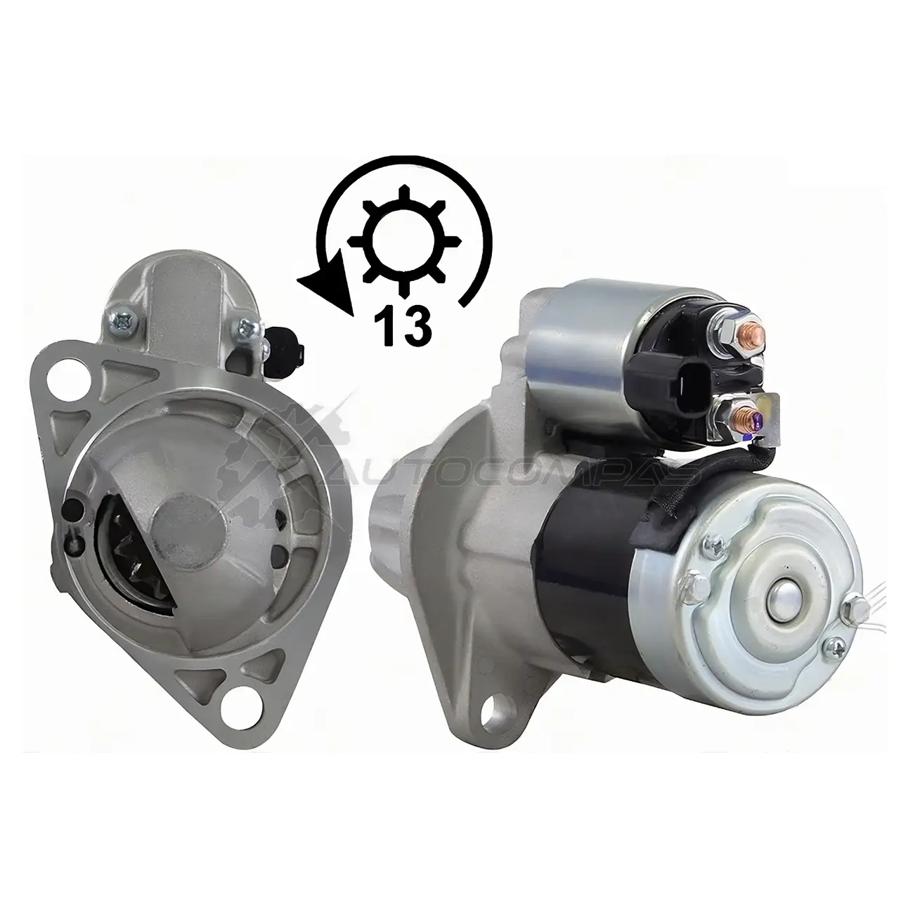 Стартер NISSAN PRIMERA 2.0 02-/X-TRAIL 2.0/2.5 01-08 QR20/25DE 12V 1.4kW Z=13 SAT LRWMF J 1440535063 ST640028